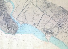 MAPPA linea della costa al 1974